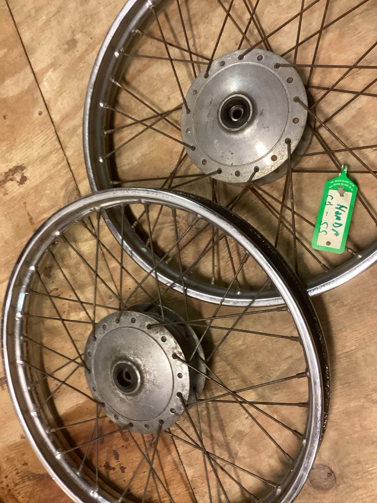 Velgen Honda SS50/ CD50, Ophalen of Verzenden, Gebruikt, Overige modellen