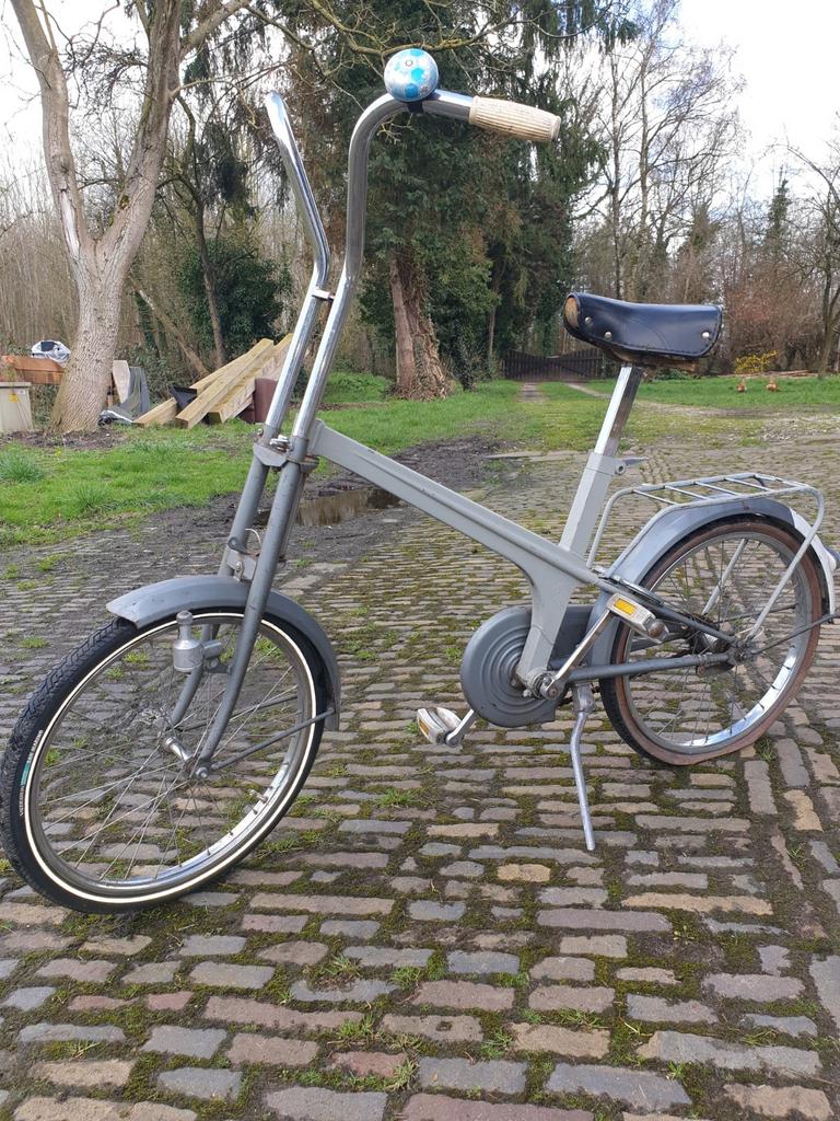 Vintage Magneet fiets. Ophalen in Twello, Ophalen, Gebruikt, Minder dan 14 inch