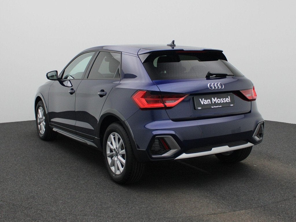 Audi A1 allstreet 30 TFSI Advanced edition l Adaptive cruise, Auto's, Audi, 12 maanden, Stof, Blauw, 116 pk
