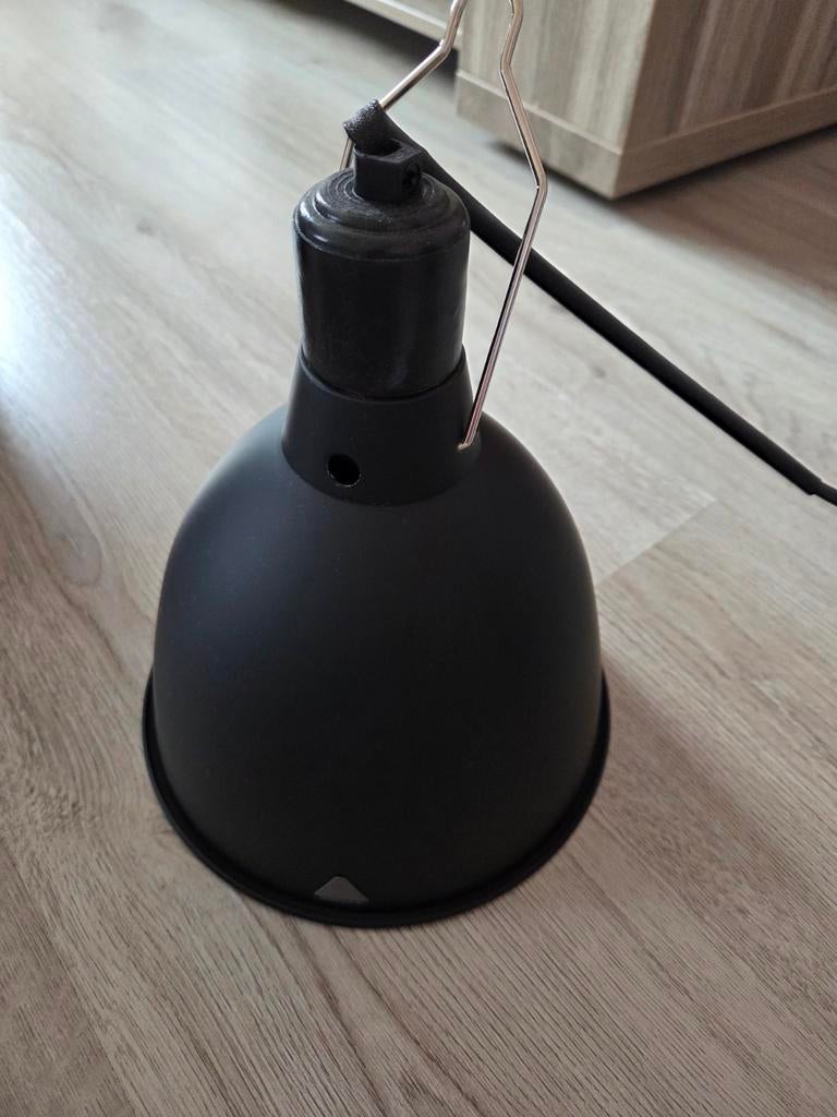 Grote lamp met keramische lamp er nog in, Dieren en Toebehoren, Reptielen en Amfibieën | Toebehoren, Ophalen, Zo goed als nieuw