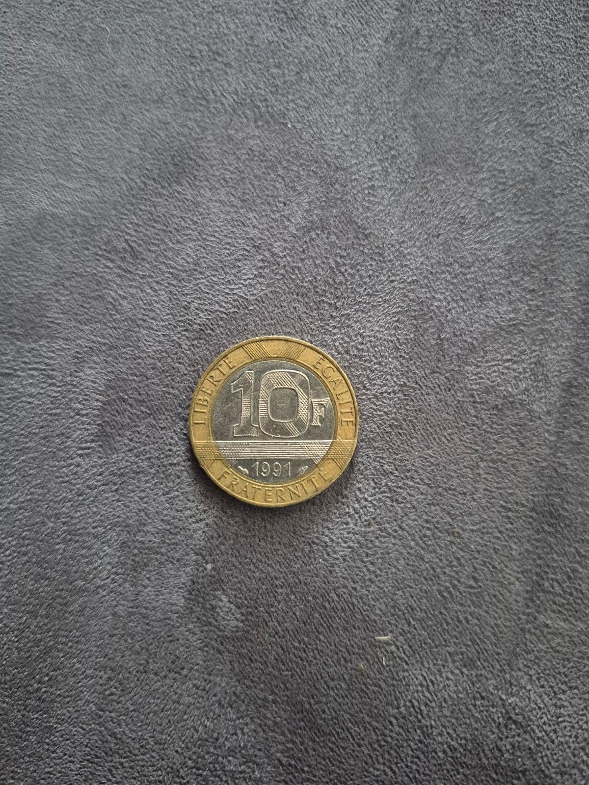 10 Francs munt Frankrijk 1991, Ophalen of Verzenden, Frankrijk, Losse munt