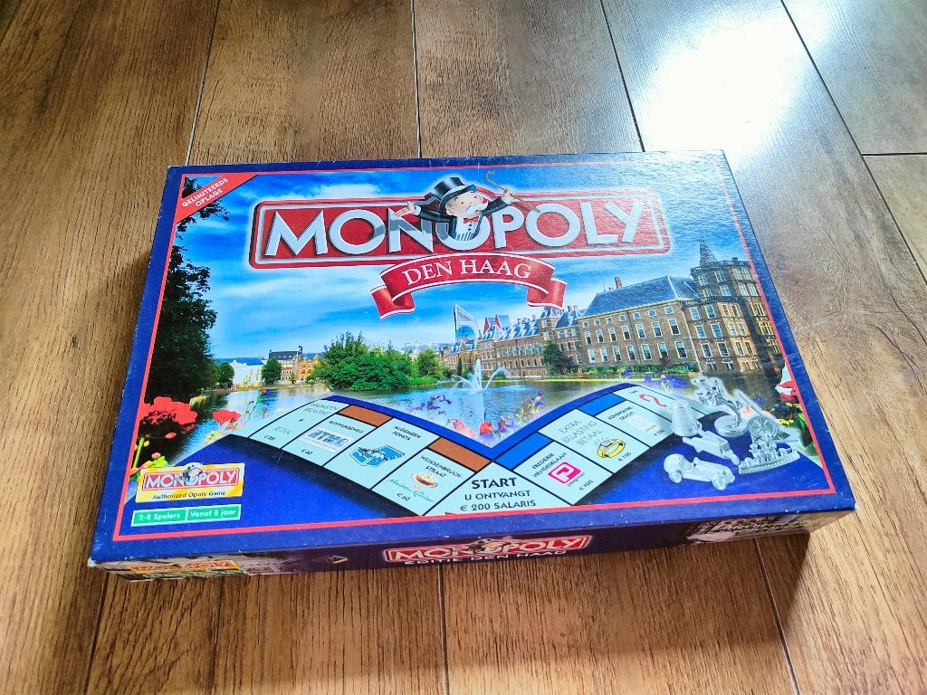Monopoly Den Haag, Hobby en Vrije tijd, Ophalen of Verzenden, Zo goed als nieuw