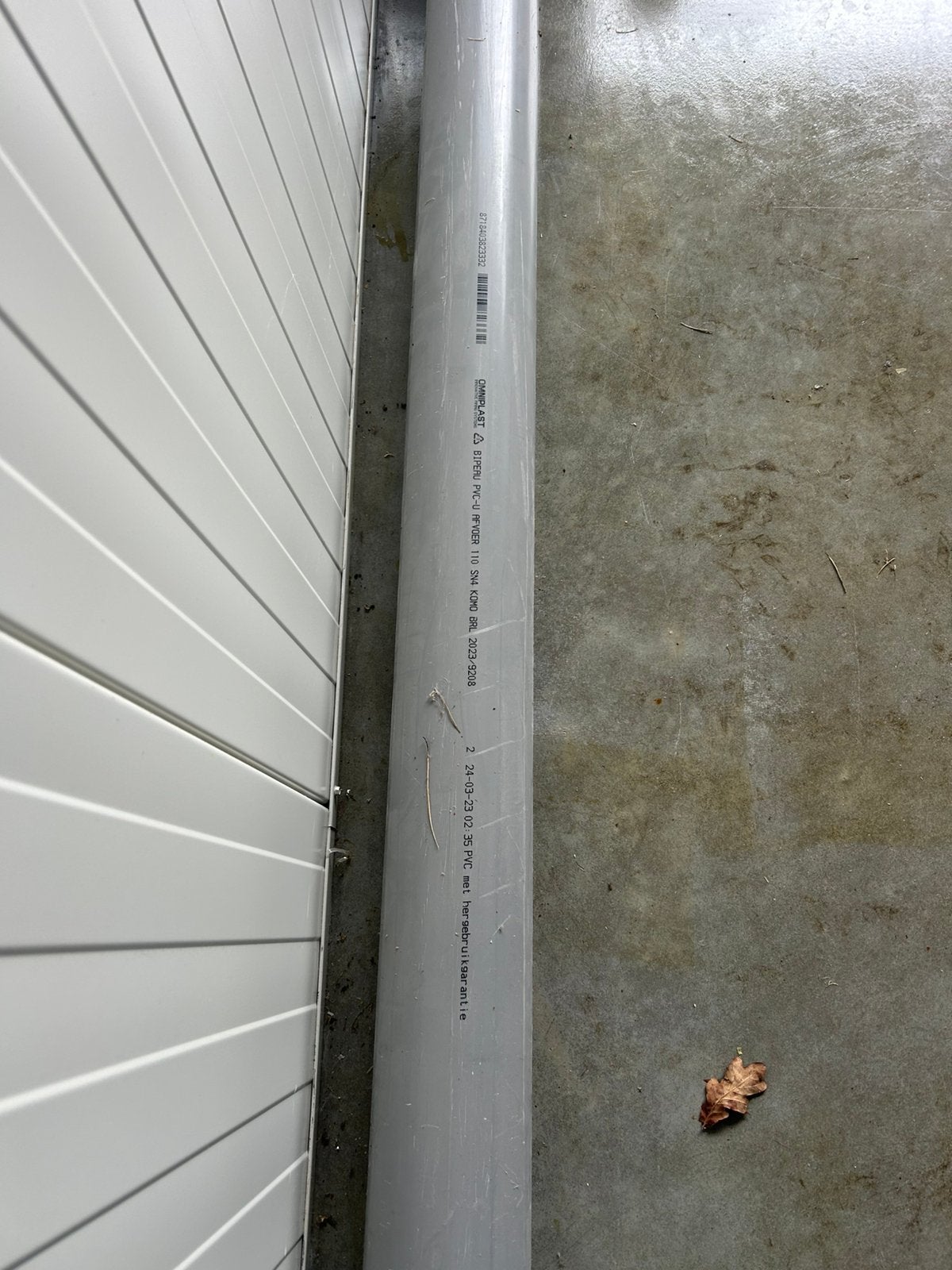 Rioleringsbuis 4 meter, Ophalen, Zo goed als nieuw