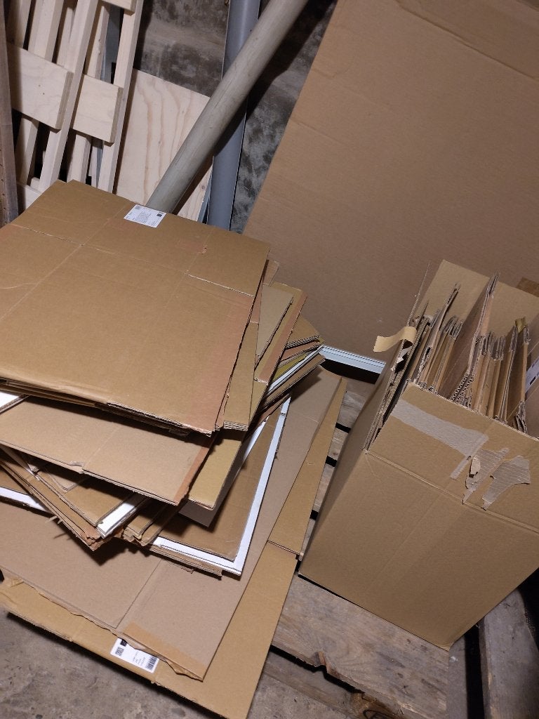 (Verhuis)dozen, Doe-het-zelf en Verbouw, Ophalen, Opvouwbaar, 60 cm of meer, 50 cm of meer