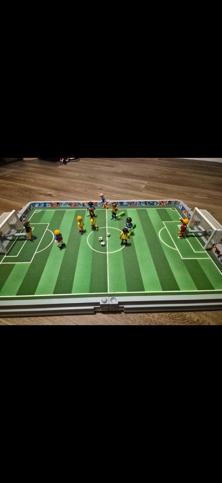 Playmobil Voetbalspel met spelers en accessoires, Ophalen, Gebruikt
