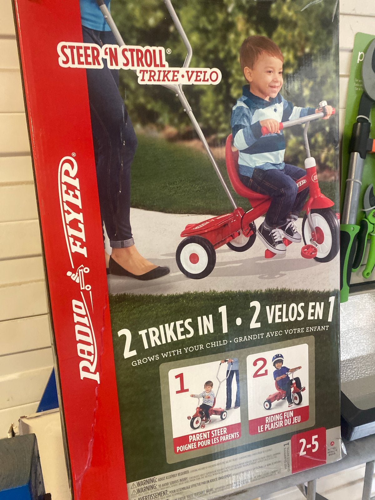 Nieuwe Radio Flyer Steer 'N Stroll Trike Velo 2-in-1, Fietsen en Brommers, Ophalen of Verzenden, Nieuw