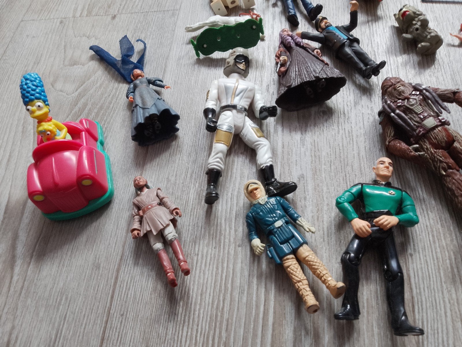 Vintage poppetjes Kuifje Star Wars Fabeltjes krant, Ophalen of Verzenden