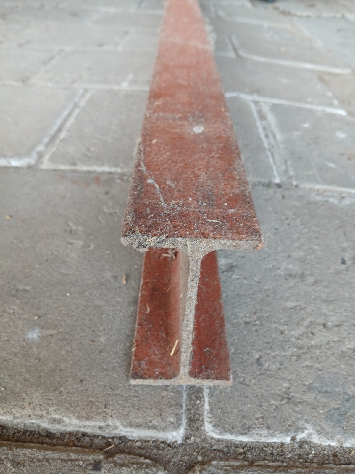 2x H balk, Doe-het-zelf en Verbouw, Metalen, Ophalen of Verzenden