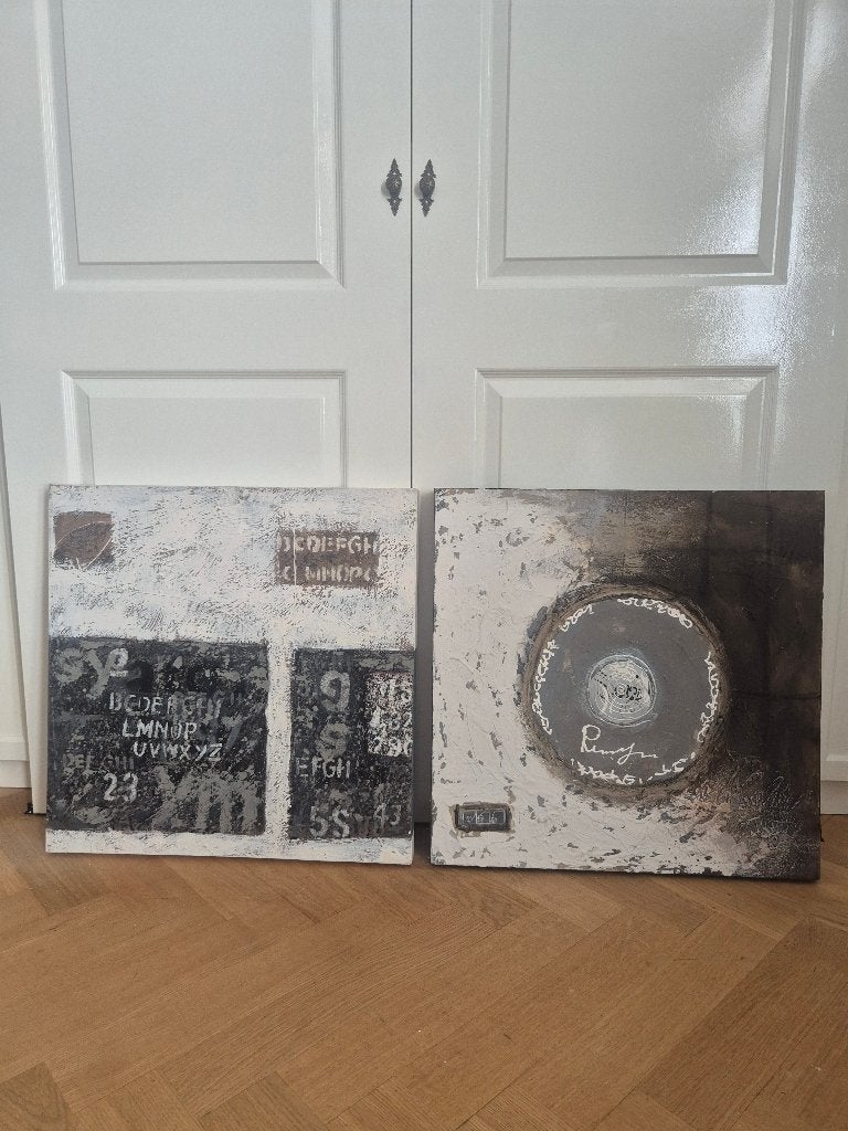 Prachtig exclusief tweeluik, Cobra Art Company + certificaat, Ophalen