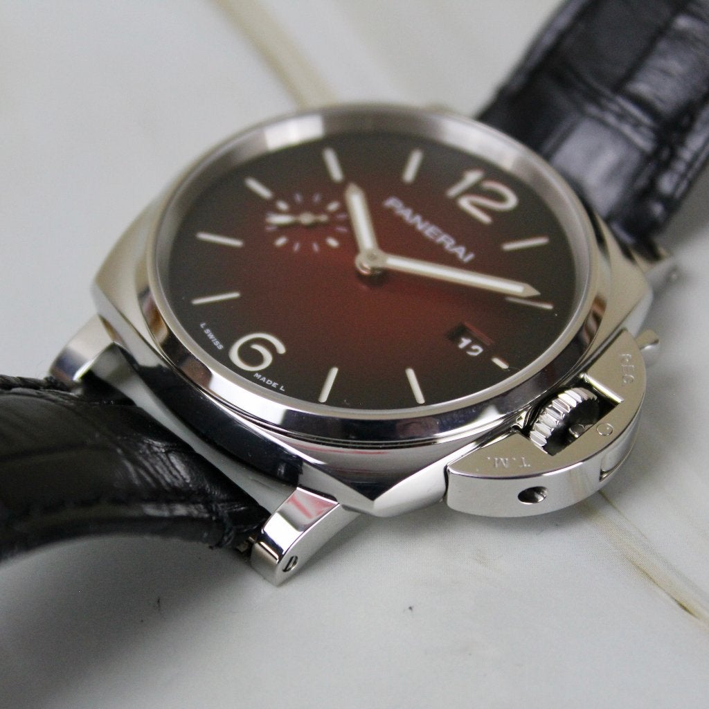 Panerai Luminor Due - PAM01424 - Als nieuw, Overige merken, Staal, Polshorloge, Ophalen of Verzenden