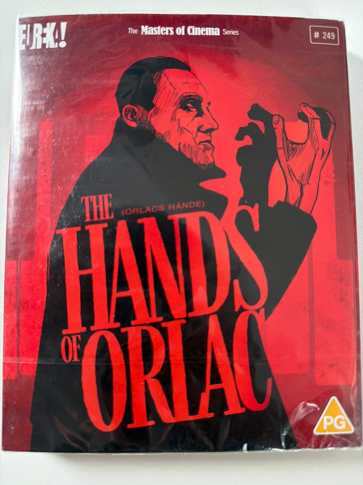 The Hands of Orlac (Orlacs Hände) Blu-ray Eureka! Masters, Cd's en Dvd's, Blu-ray, Horror, Vanaf 16 jaar, Film, Ophalen of Verzenden