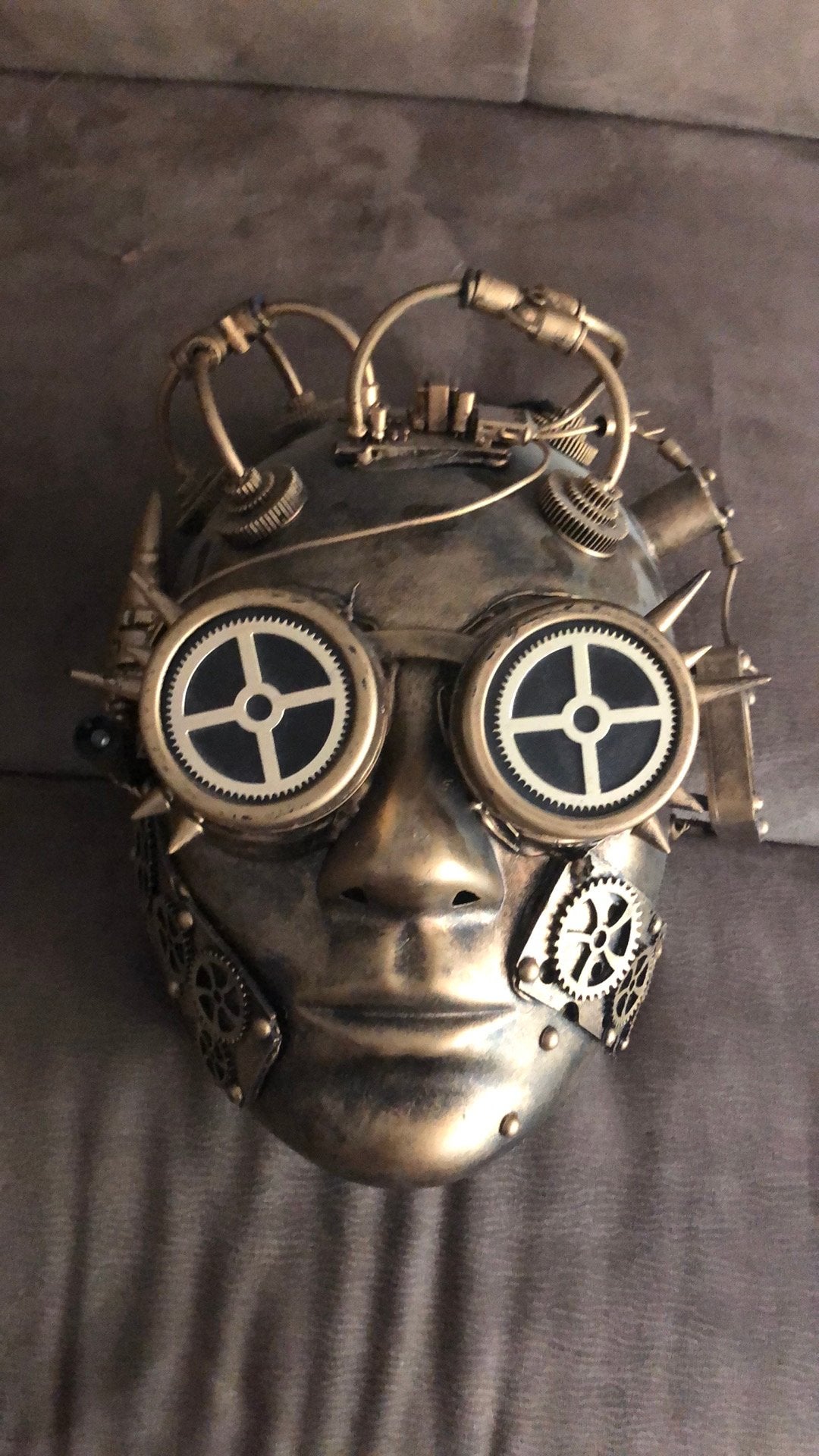 Masker, Ophalen of Verzenden, Zo goed als nieuw, Halloween of Griezel