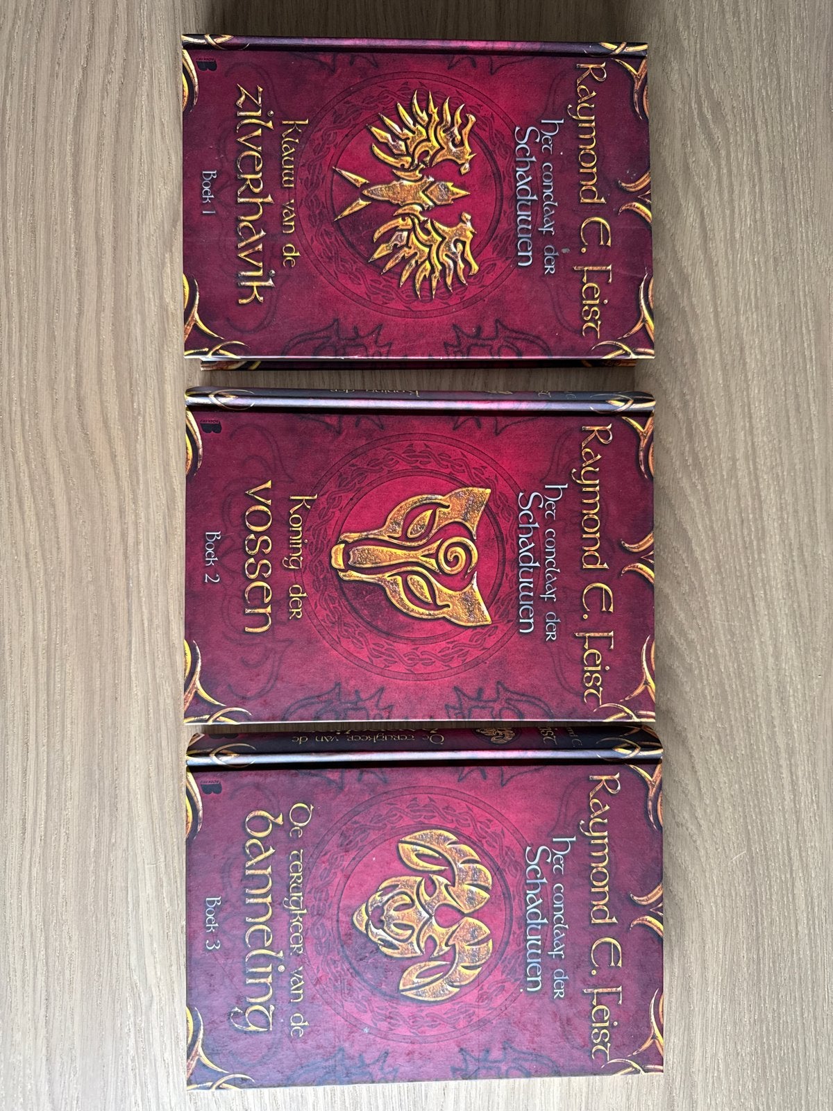 Raymond E. Feist - Het Conclaaf der Schaduwen (3 boeken), Ophalen of Verzenden, Zo goed als nieuw
