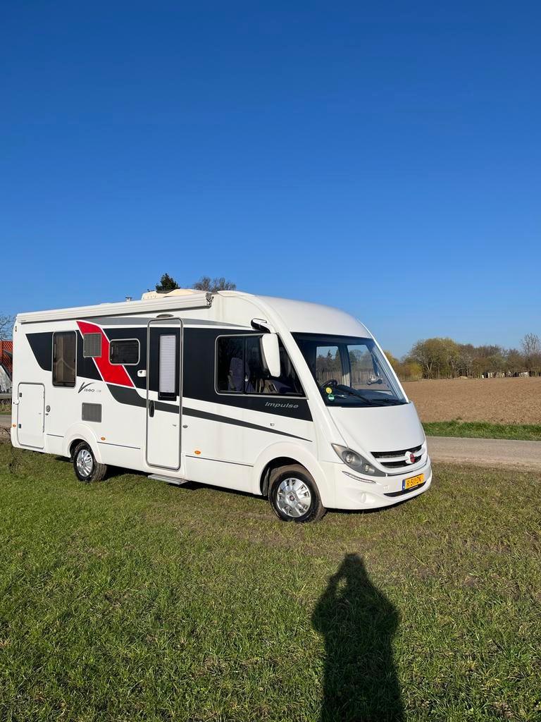 Luxe Bürstner L720 G Impuls van 2015 - Slechts 27.400 km!, Caravans en Kamperen, Campers, Integraal, Fiat, Particulier, Bürstner