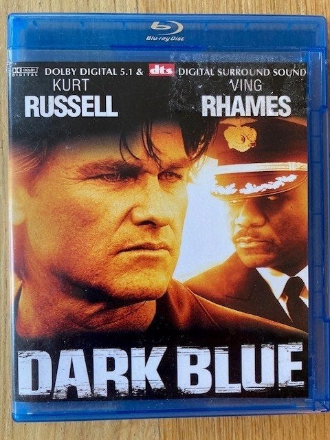 DVD ‘Dark blue’ met o.a. Kurt Russel, Maffia en Misdaad, Vanaf 16 jaar, Nederlands, Ophalen of Verzenden