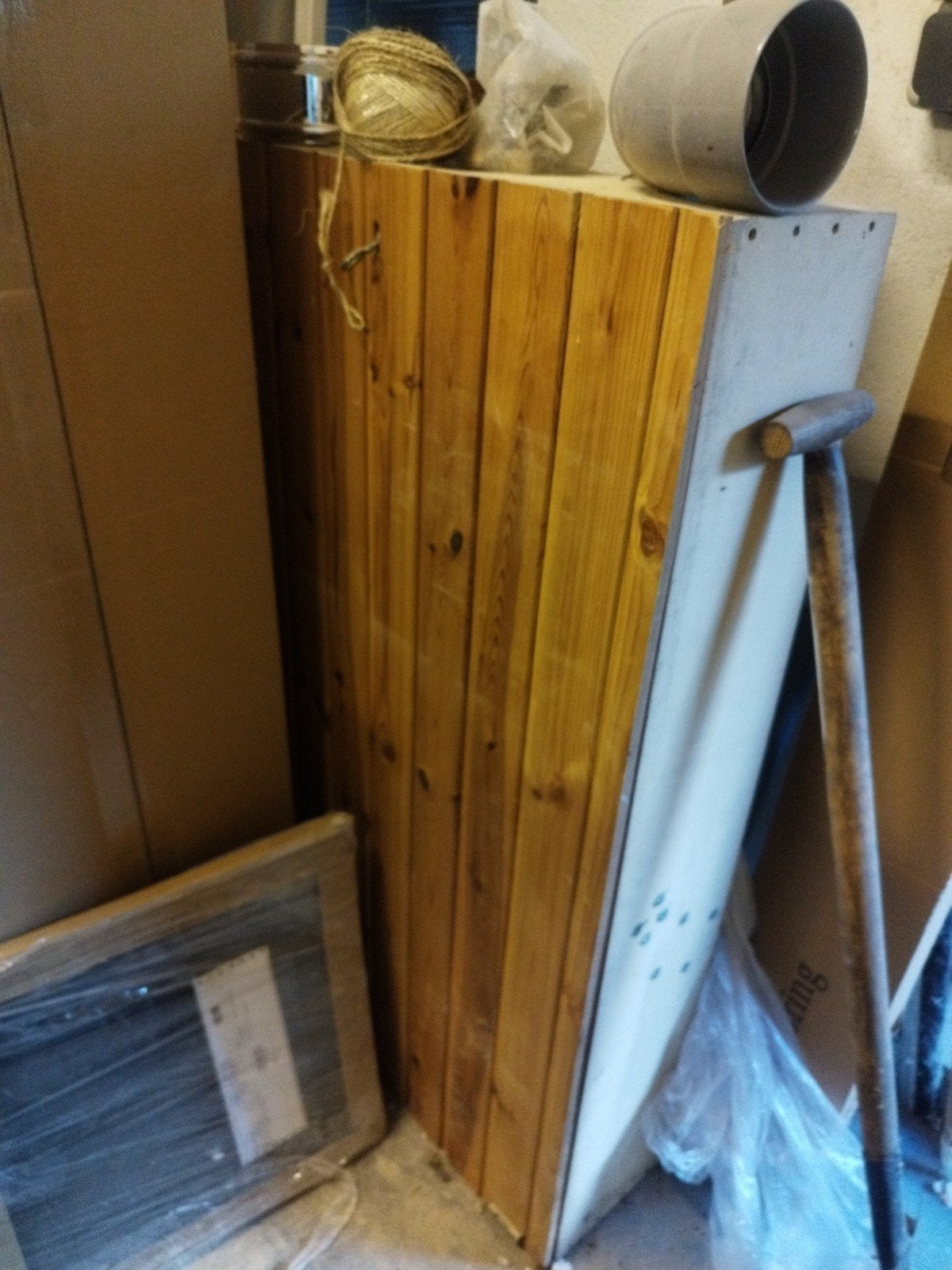 Vide trap met stok - Gebruikt maar netjes, Ophalen of Verzenden