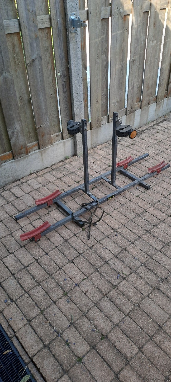 Fietsendrager voor dissel caravan/aanhanger/camper, Auto diversen, Fietsendragers, Ophalen of Verzenden, 2 fietsen, Gebruikt, Trekhaakdrager