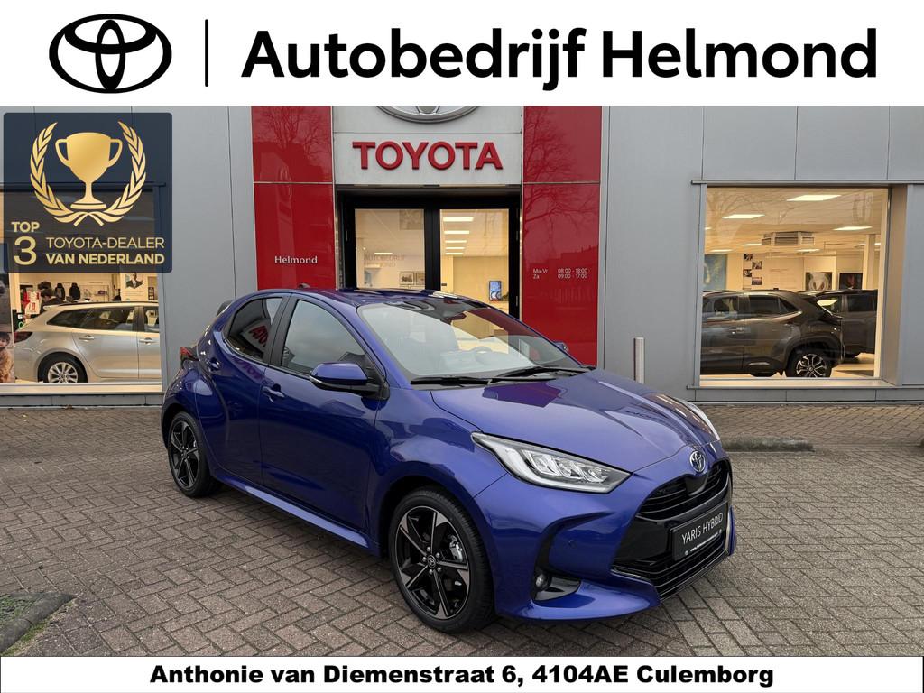 Toyota Yaris 1.5 Hybrid 130 Executive Gloednieuw | Dodehoek, Gebruikt, Euro 6, Overige kleuren, Leder en Stof