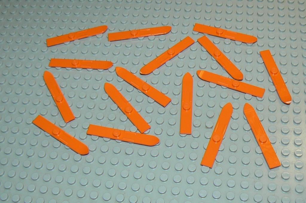 L1227 Ski's oranje 16 st., Ophalen of Verzenden, Nieuw, Losse stenen, Lego