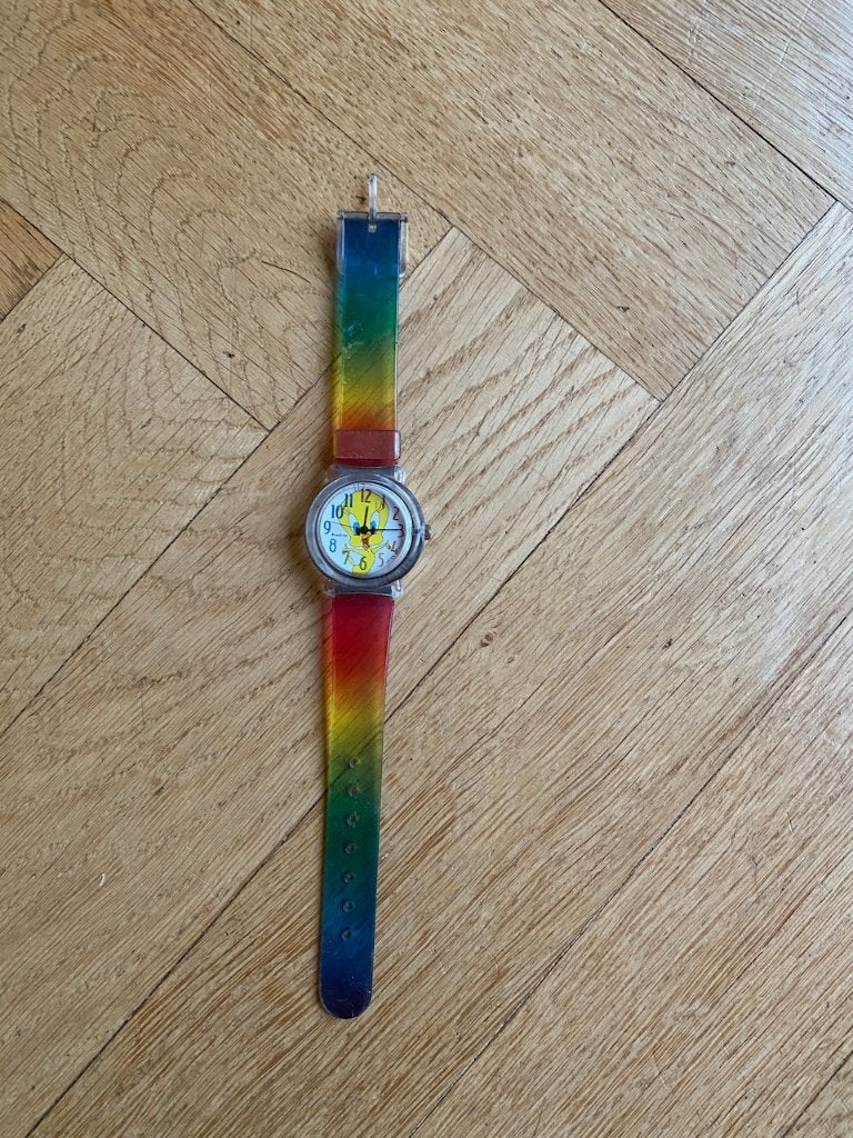 Looney Tunes Tweety kinder horloge, Verzamelen, Ophalen of Verzenden, Gebruikt