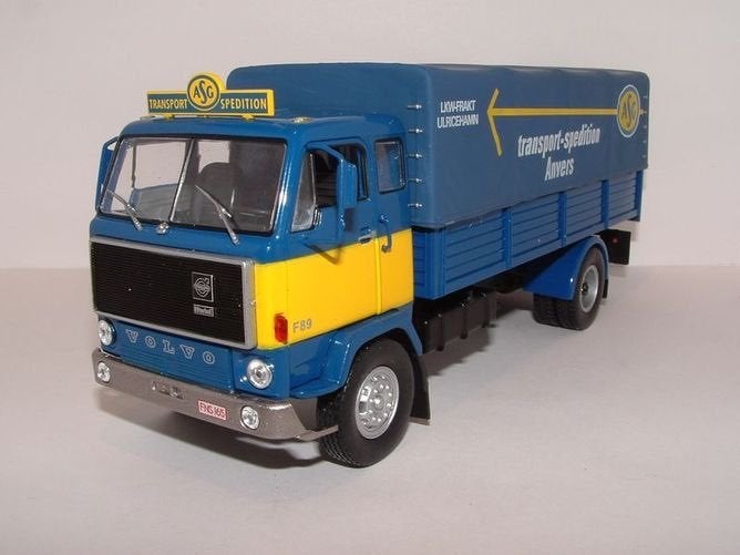 Volvo F89 1972 ASG Altaya 1:43, Ophalen of Verzenden, Nieuw, Bus of Vrachtwagen, Overige merken