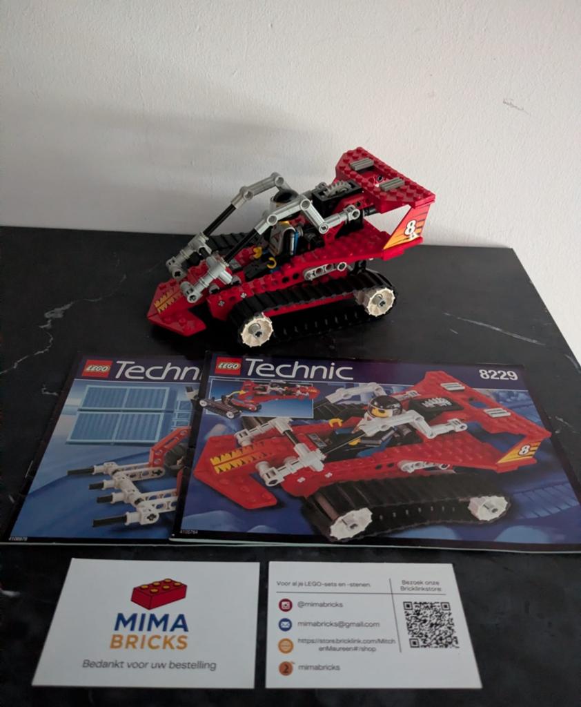 Lego Technic 8229 - Complete set met instructies, Gebruikt, Lego, Ophalen of Verzenden, Technic