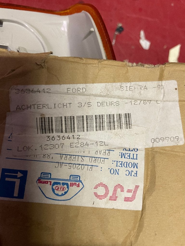 Nieuwe diversen verlichtingsdelen Ford Sierra MK2, Ophalen of Verzenden, Nieuw