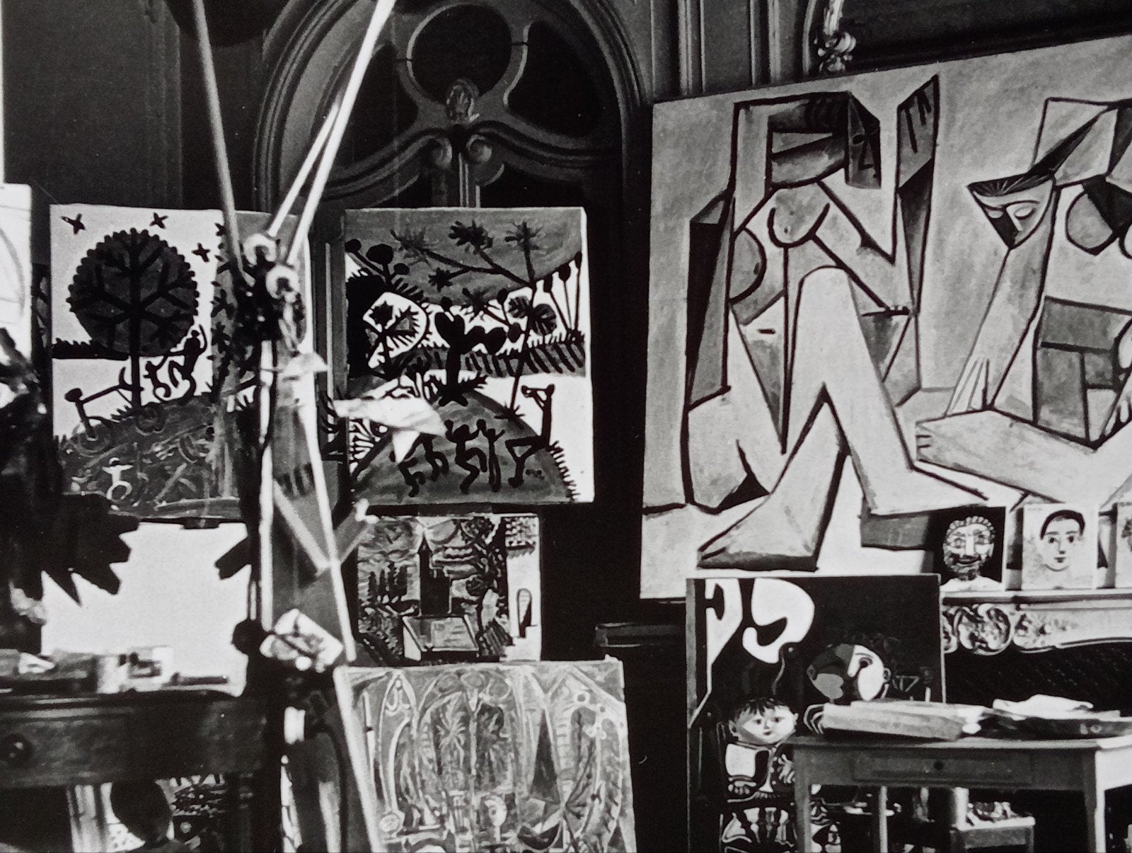 Andre Villers Atelier Pablo Picasso, Ophalen of Verzenden, 1960 tot 1980, Gebruikt, Overige onderwerpen