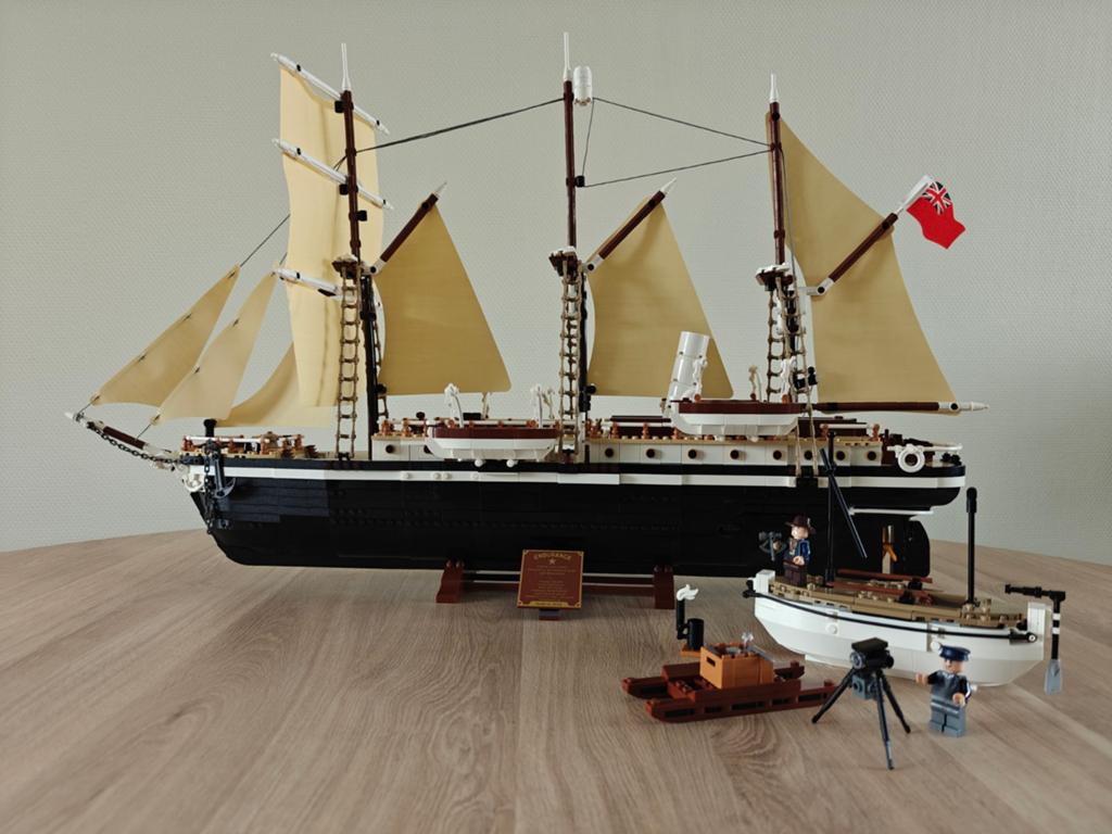 LEGO Endurance 10335 + Shackleton's Lifeboat + Boek, Ophalen of Verzenden
