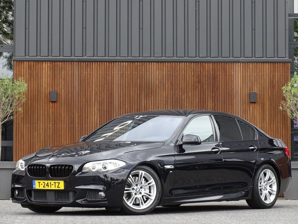 BMW 5 Serie 535i TwinPowerTurbo 306PK / Executive / M Sport, Automaat, Euro 5, Gebruikt, Zwart