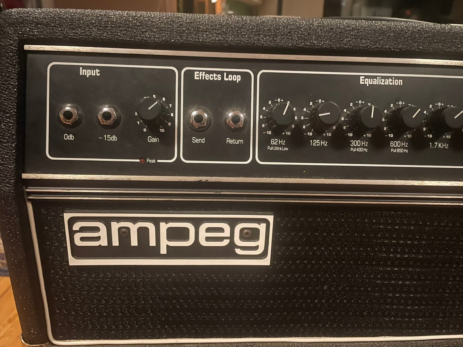 Ampeg SVT-200T top, Ophalen, Gebruikt, 100 watt of meer