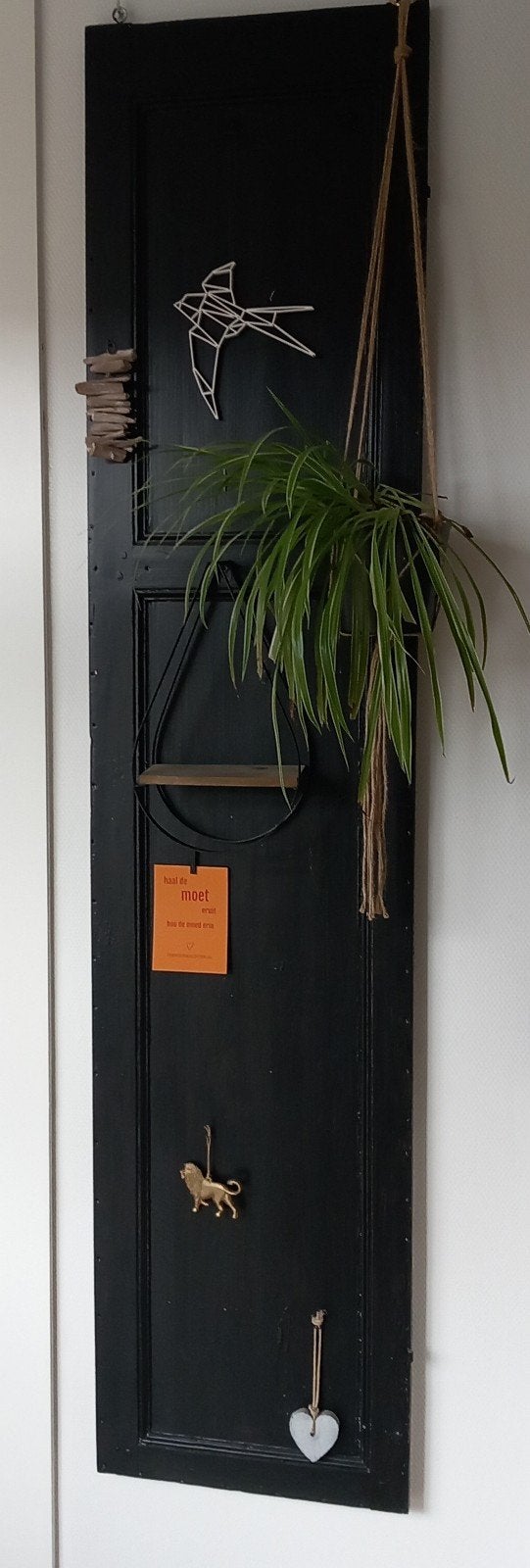 Decoratie deur, Ophalen