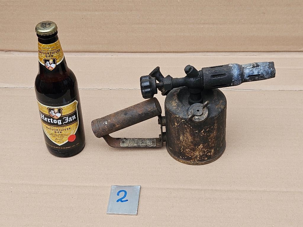 Antieke benzinebrander / verfbrandertje Lot nr. 2, Ophalen of Verzenden