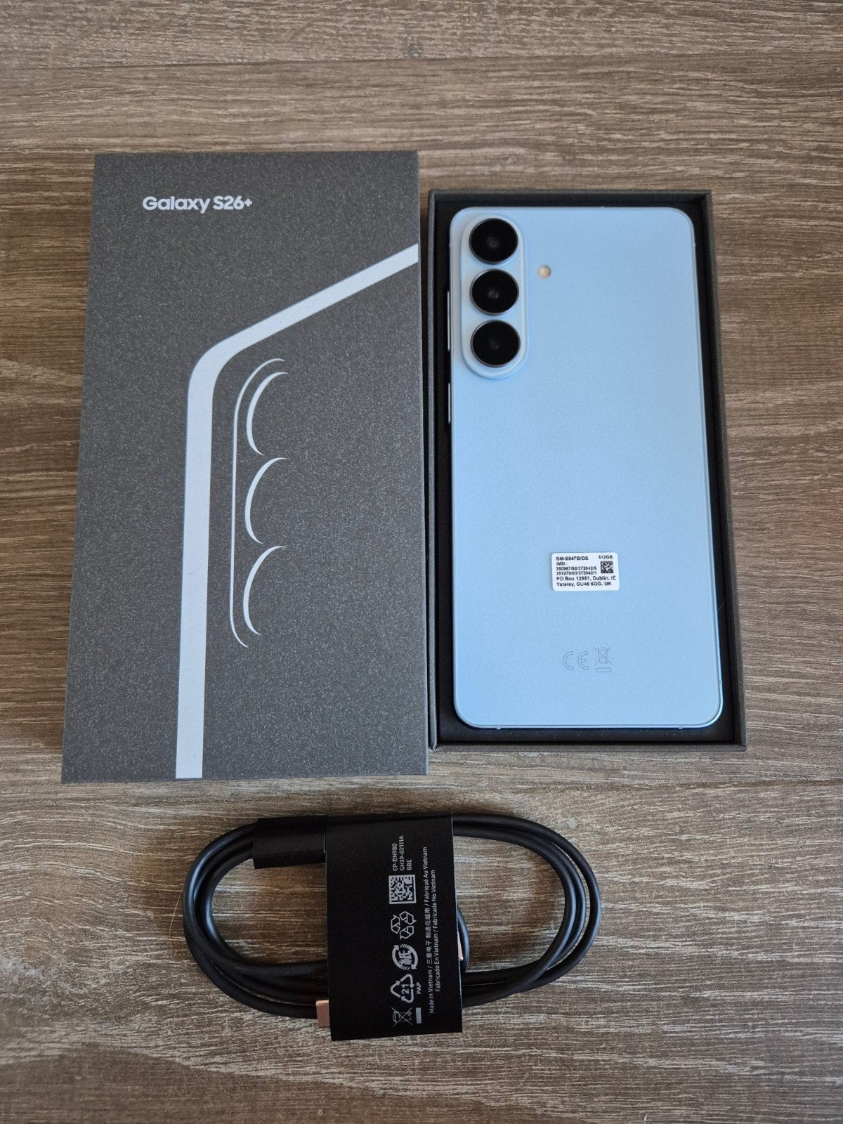 Samsung Galaxy S26 PLUS 512GB Nieuw!, Blauw, Nieuw, Zonder simlock, Android OS