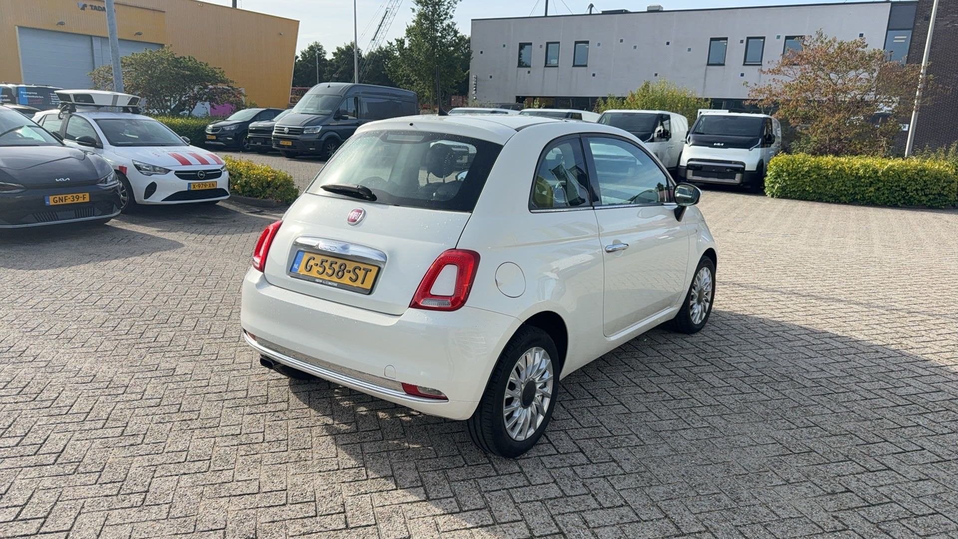 Fiat 500 0.9 TwinAir Turbo Sport 80pk 2e eig. Clima Cruise D, Voorwielaandrijving, Stof, Gebruikt, Bedrijf