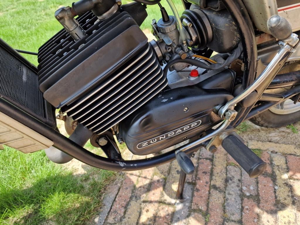 Zündapp KS125 motorblok in goed staat (Zwitsers Motorblok)., Ophalen of Verzenden, Gebruikt, Blok