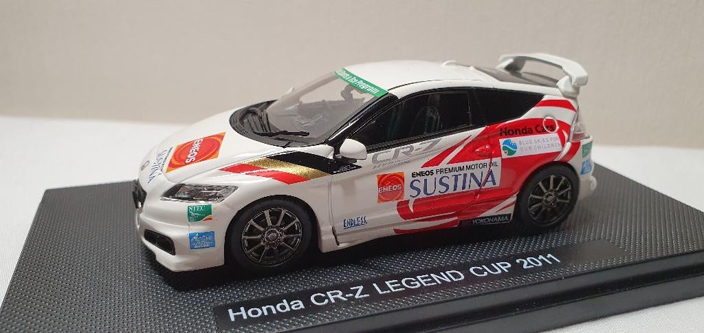 Ebbro Honda CR-Z Legend cup 2011 wit, Ophalen of Verzenden, Nieuw, Auto, Overige merken