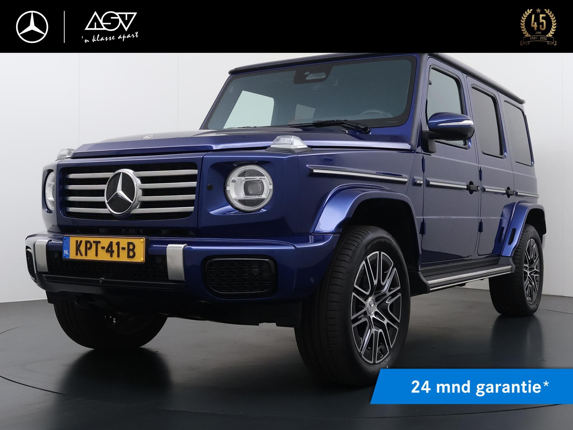 Mercedes-Benz G-klasse 580 met EQ-Technologie 116 kWh | Schu, Auto's, Mercedes-Benz, Automaat, 34 min, Gebruikt, Zwart