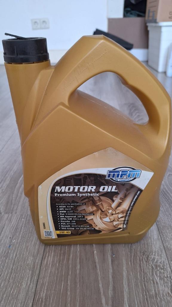 Motor olie 5W-40, Auto diversen, Onderhoudsmiddelen, Ophalen