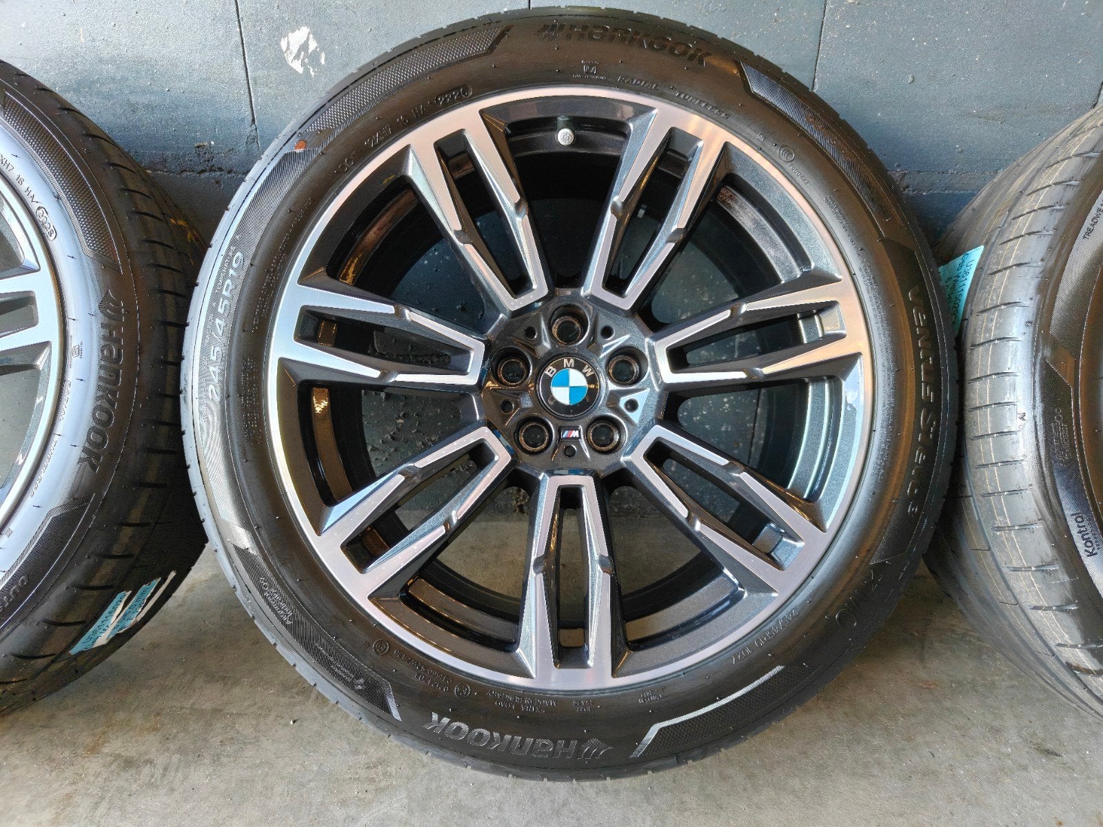 Originele BMW 5 Serie G60 G61 Zomerset Hankook TPMS Nieuw, 19 inch, 245 mm, Banden en Velgen, Nieuw