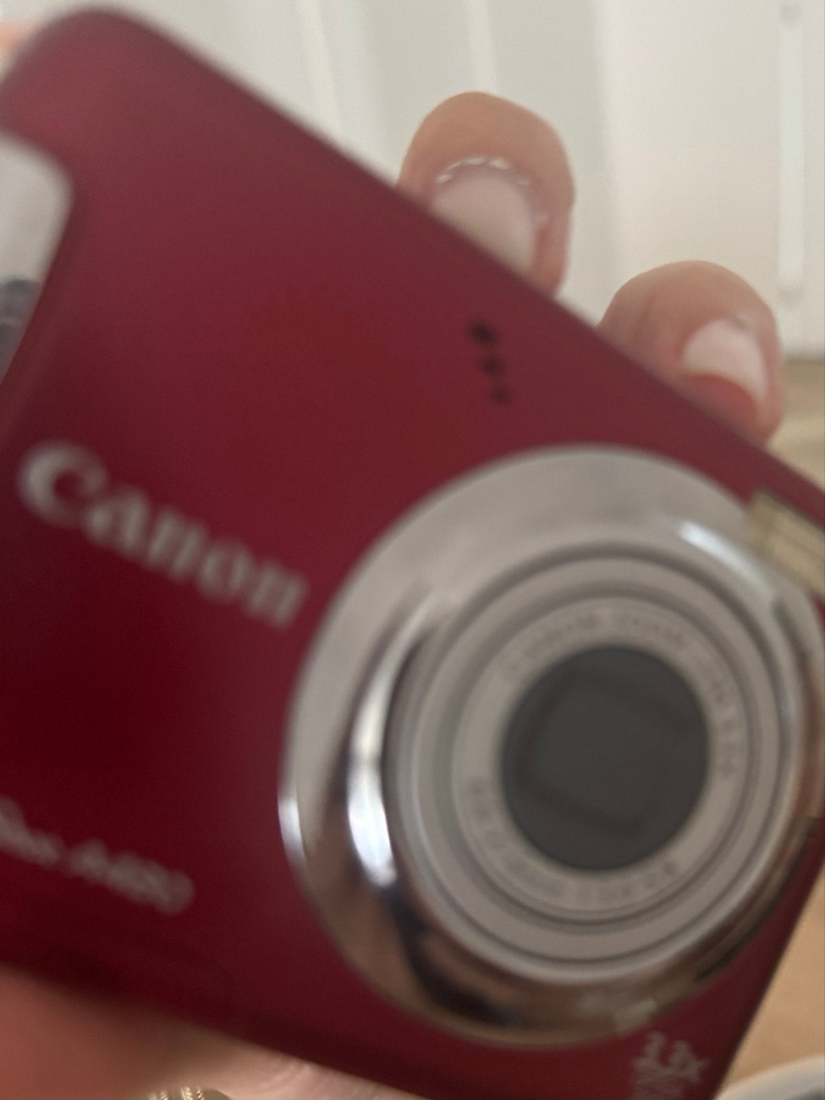 Canon PowerShot A480 Compact Camera Rood, Ophalen, Gebruikt, Canon, Minder dan 4 keer