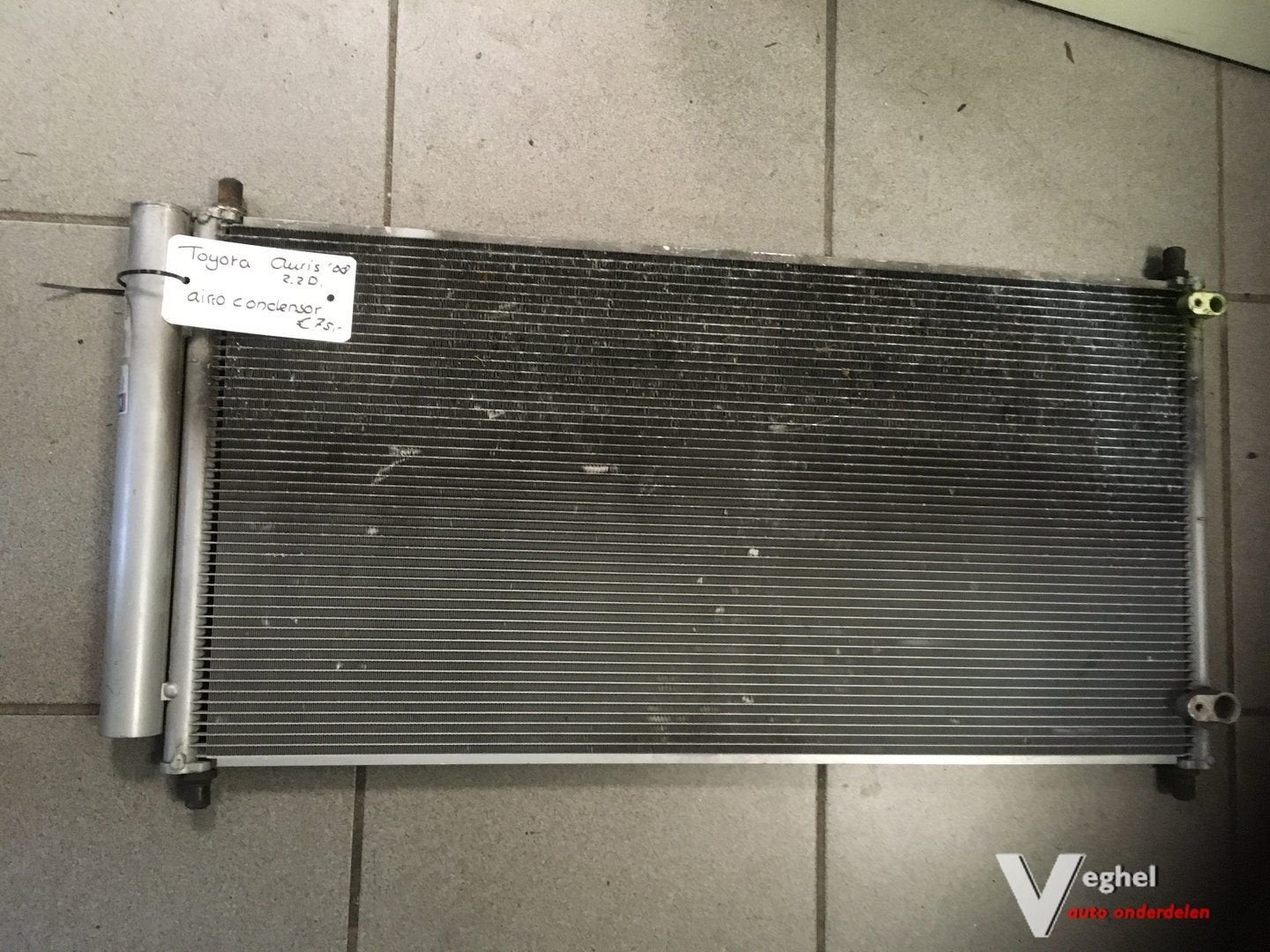 Toyota Auris 2.2D 2008 airco condensor radiateur, Gebruikt, -, -, Ophalen of Verzenden