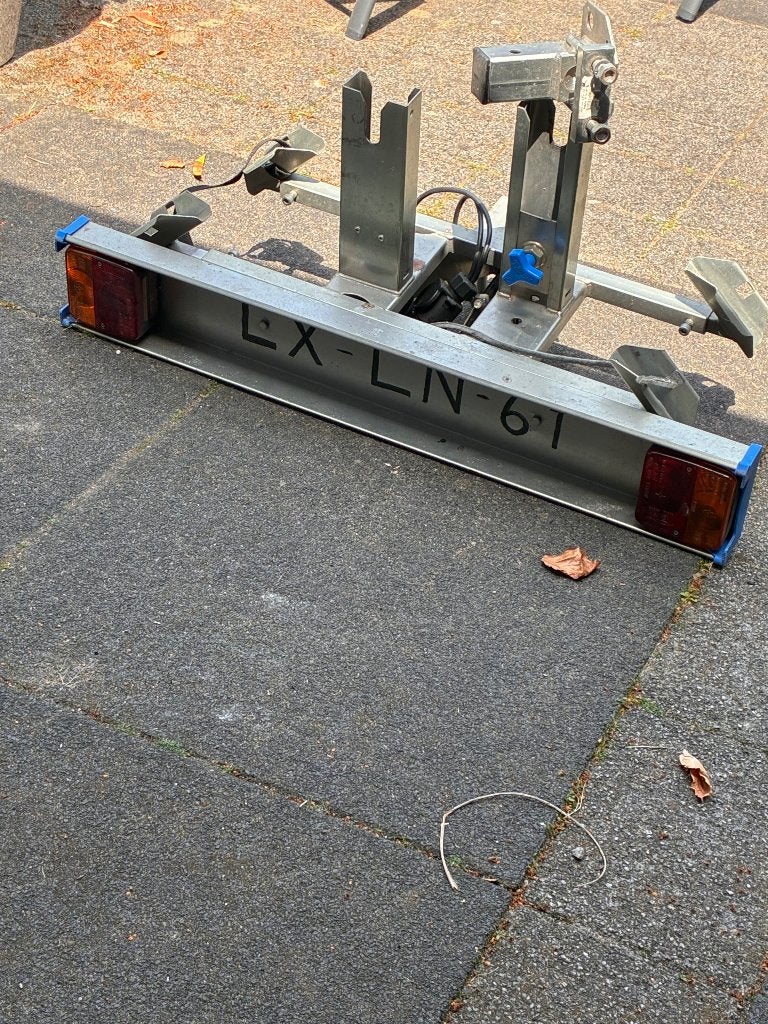 Fietsendrager, Ophalen, Gebruikt