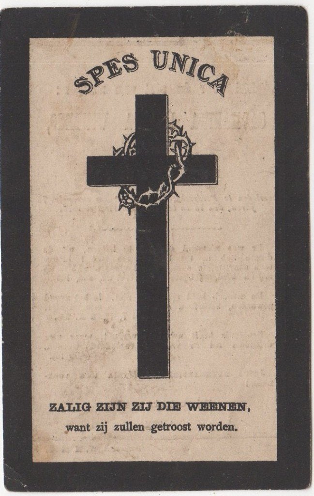 Catharina Helena Winters 1804 - 1879 Dordrecht, 75 jaar oud, Verzenden