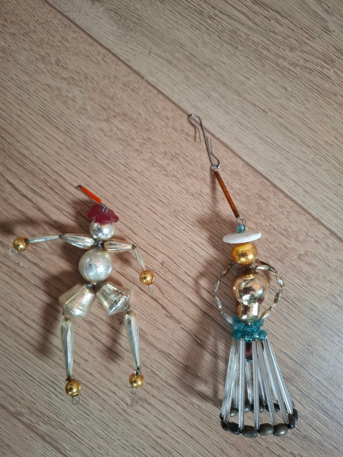 oud vintage man en vrouwtje gablonzer uniek deze samen., Ophalen, Gebruikt