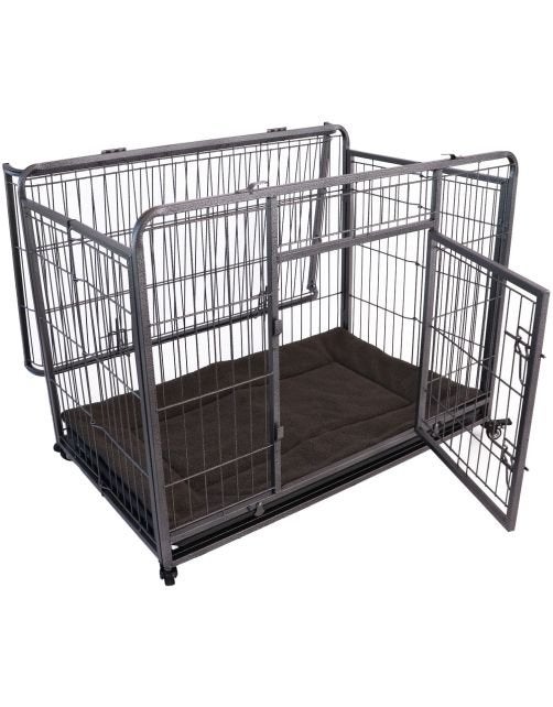 Maxxpet verrijdbare hondenbench middelgrote hond, Ophalen, Zo goed als nieuw