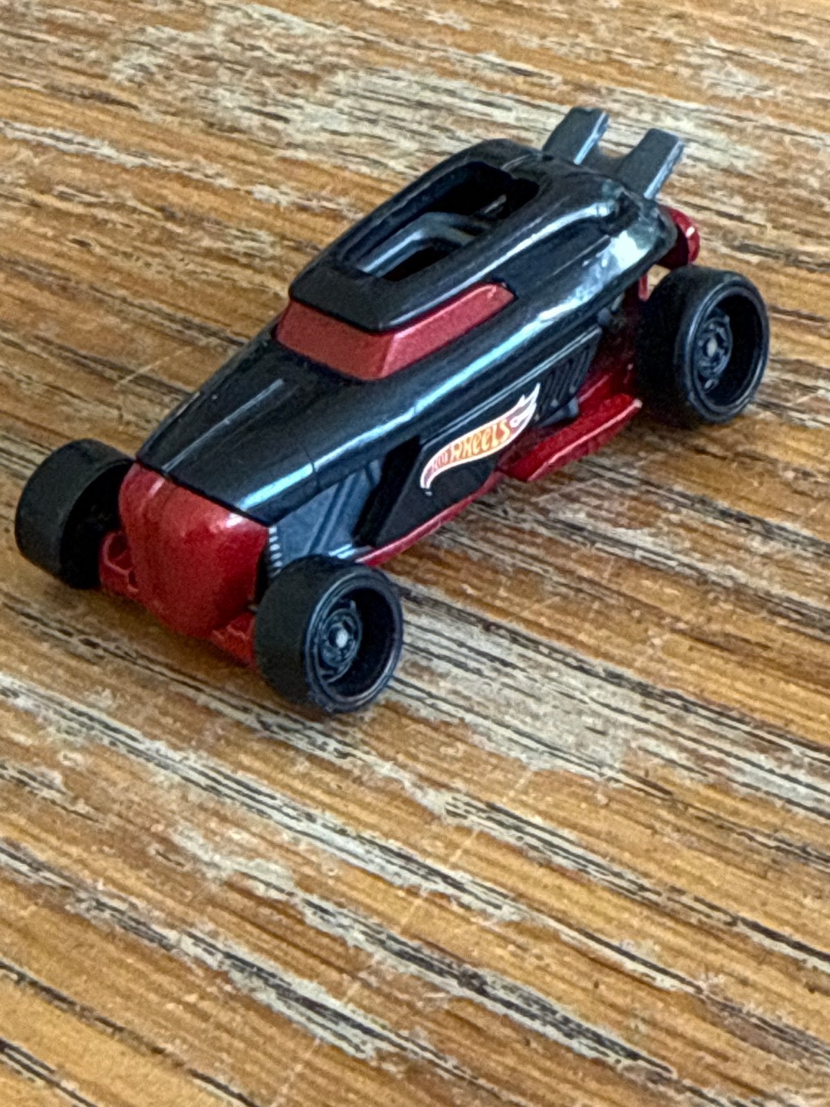 Hot Wheels Rip Rod 2013 - Zwart/Rood Diecast Speelgoedauto, Ophalen of Verzenden, Gebruikt