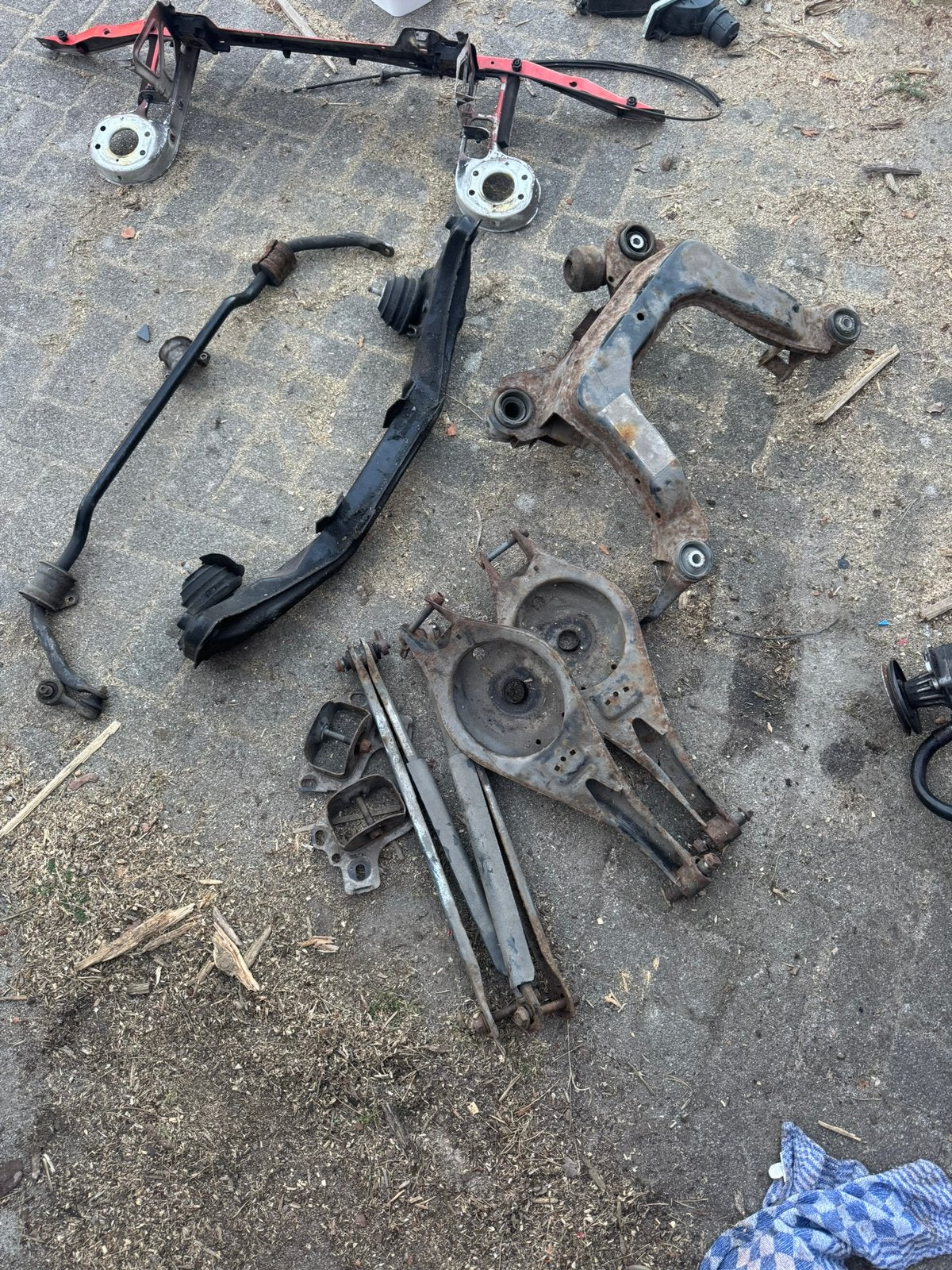 Voor/achteras delen bmw e36, Auto-onderdelen, Ophalen, BMW
