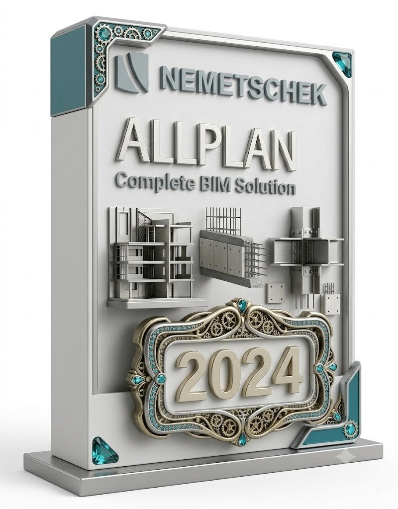 Nemetschek Allplan 2024, Computers en Software, Ophalen, Nieuw, Windows
