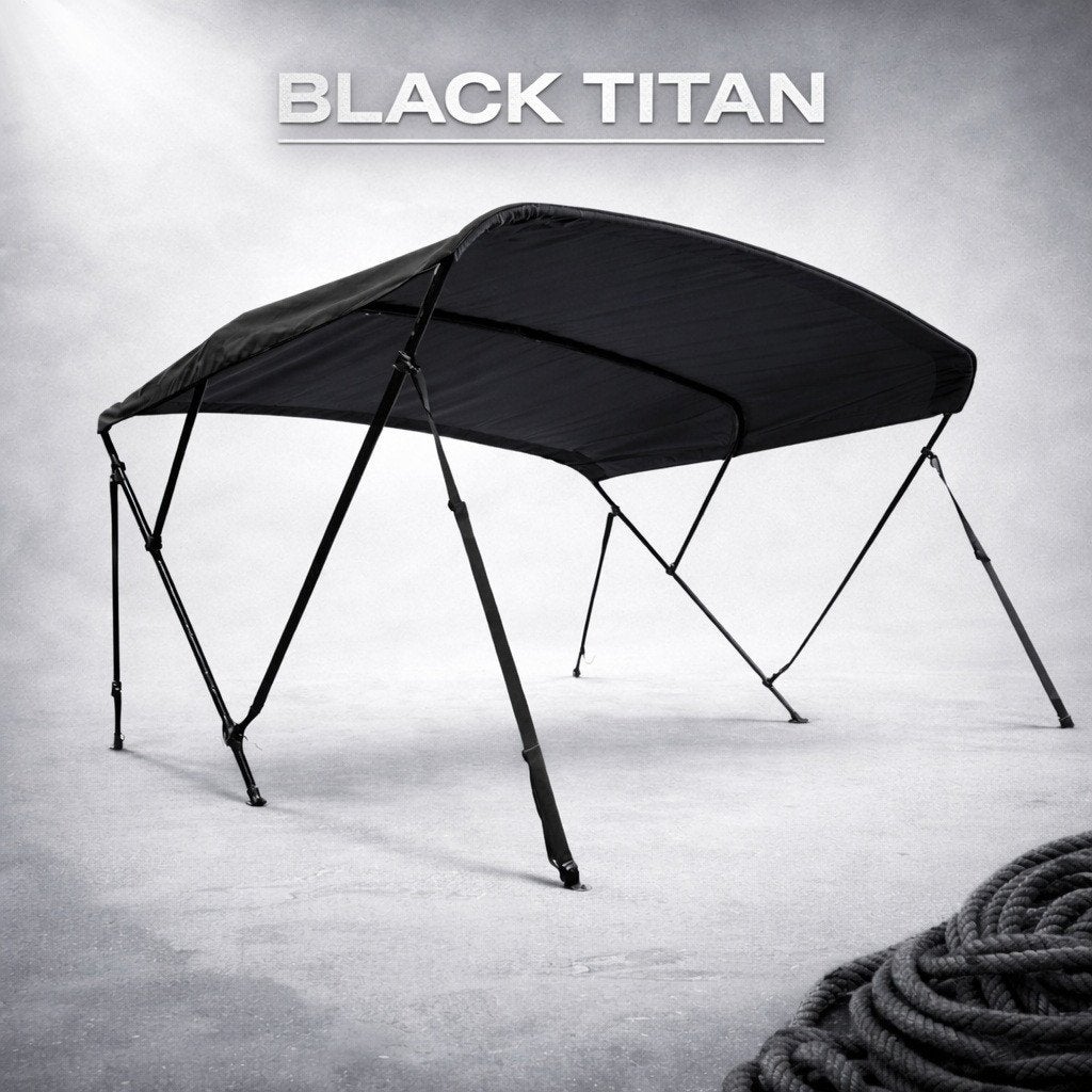 Black Titan Biminitop - Full Black, Laakweg Nijkerkerveen, Overige typen, Nieuw, Ophalen of Verzenden